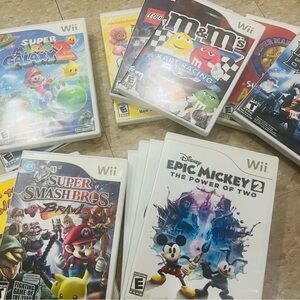 COPY - Nintendo White Video Games Collection